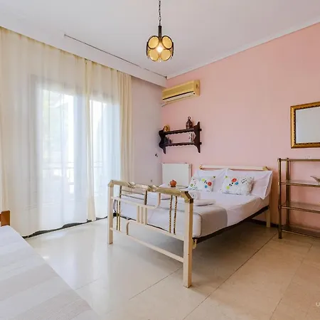 בית נופש Jasmine 3-Bdrm Maisonette, Sea & Pine Tree Views Kallithea (Chalkidiki)